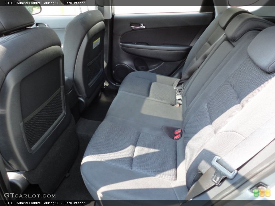 Black Interior Photo for the 2010 Hyundai Elantra Touring SE #53630451