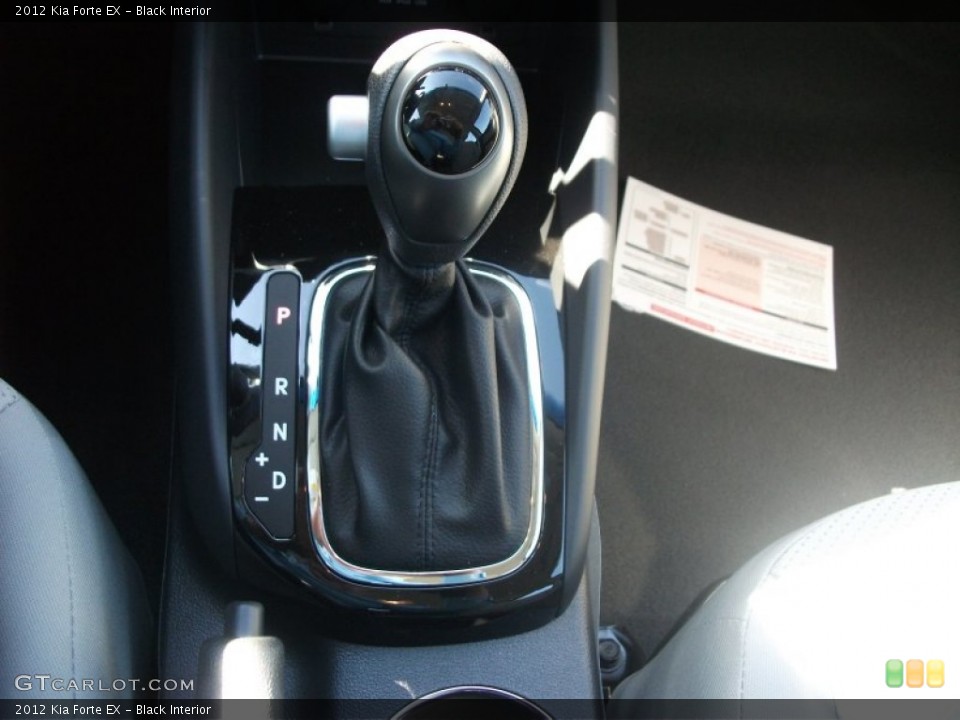 Black Interior Transmission for the 2012 Kia Forte EX #53630911