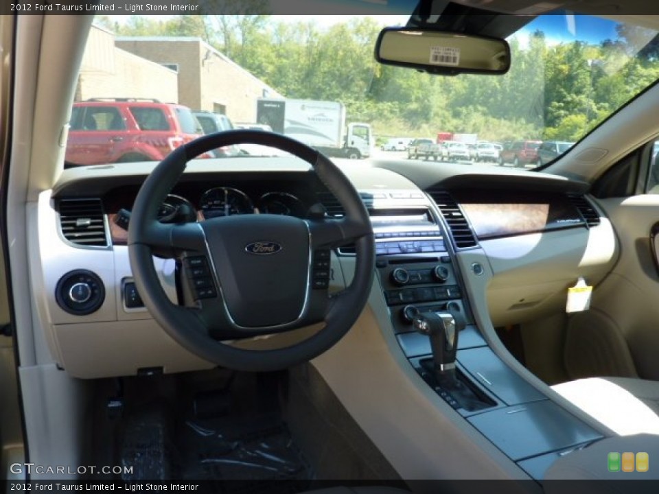 Light Stone Interior Dashboard for the 2012 Ford Taurus Limited #53632136