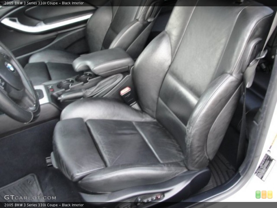 Black Interior Photo for the 2005 BMW 3 Series 330i Coupe #53633647