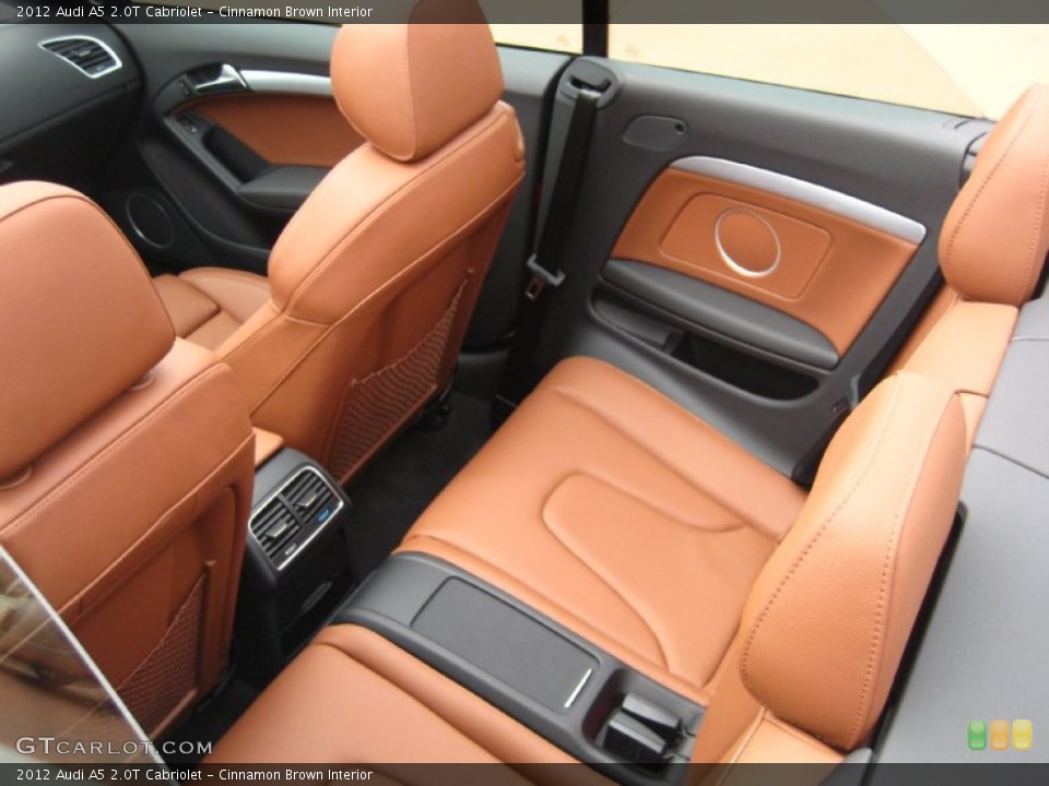 Cinnamon Brown Interior Photo for the 2012 Audi A5 2.0T Cabriolet #53635826