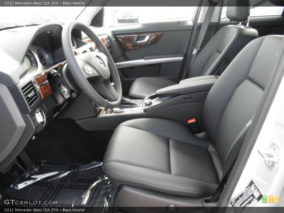 Black Interior Photo for the 2012 Mercedes-Benz GLK 350 #53636210