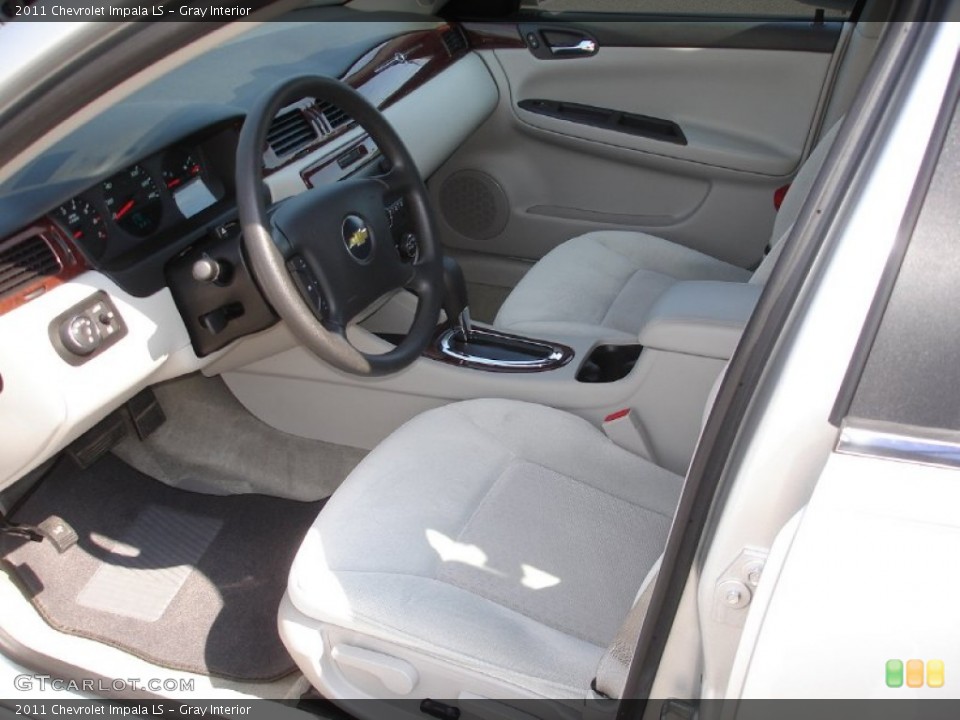 Gray Interior Photo for the 2011 Chevrolet Impala LS #53637531