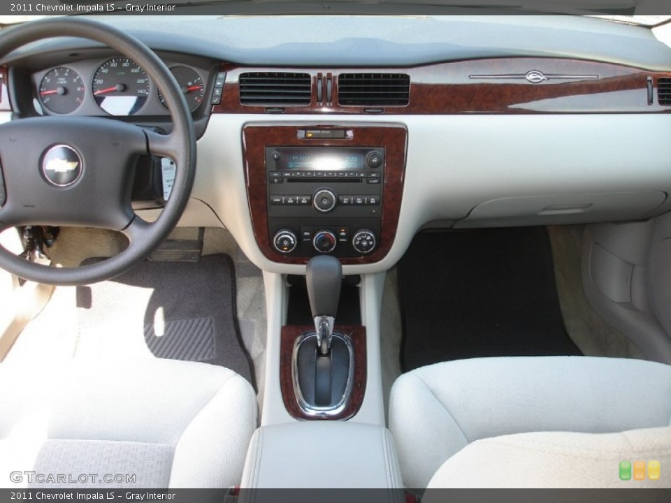 Gray Interior Dashboard for the 2011 Chevrolet Impala LS #53637555