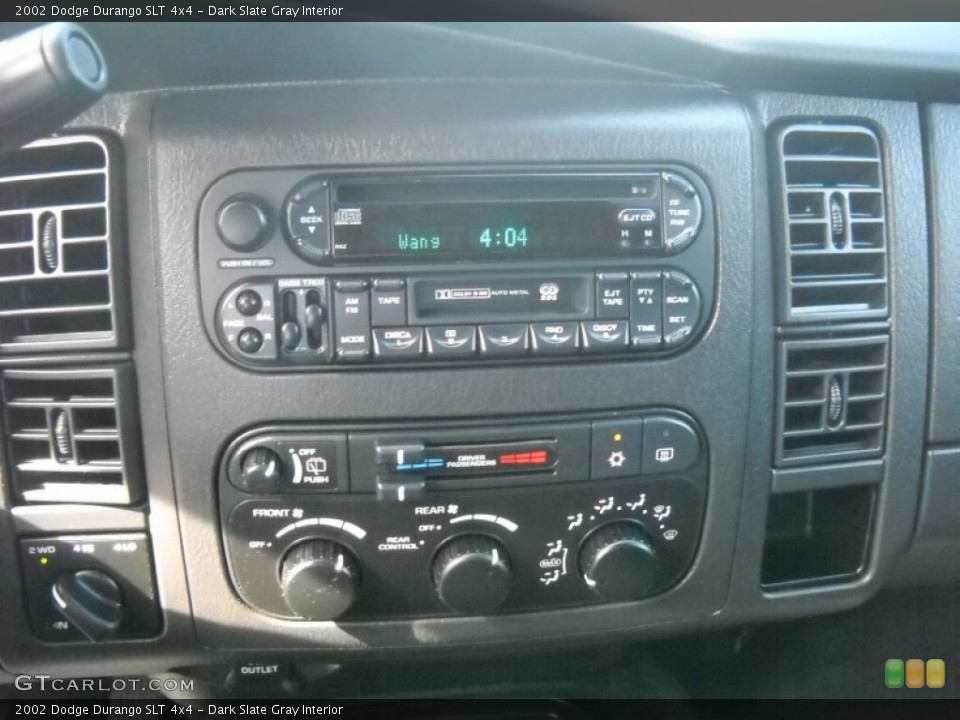 Dark Slate Gray Interior Audio System for the 2002 Dodge Durango SLT 4x4 #53638452