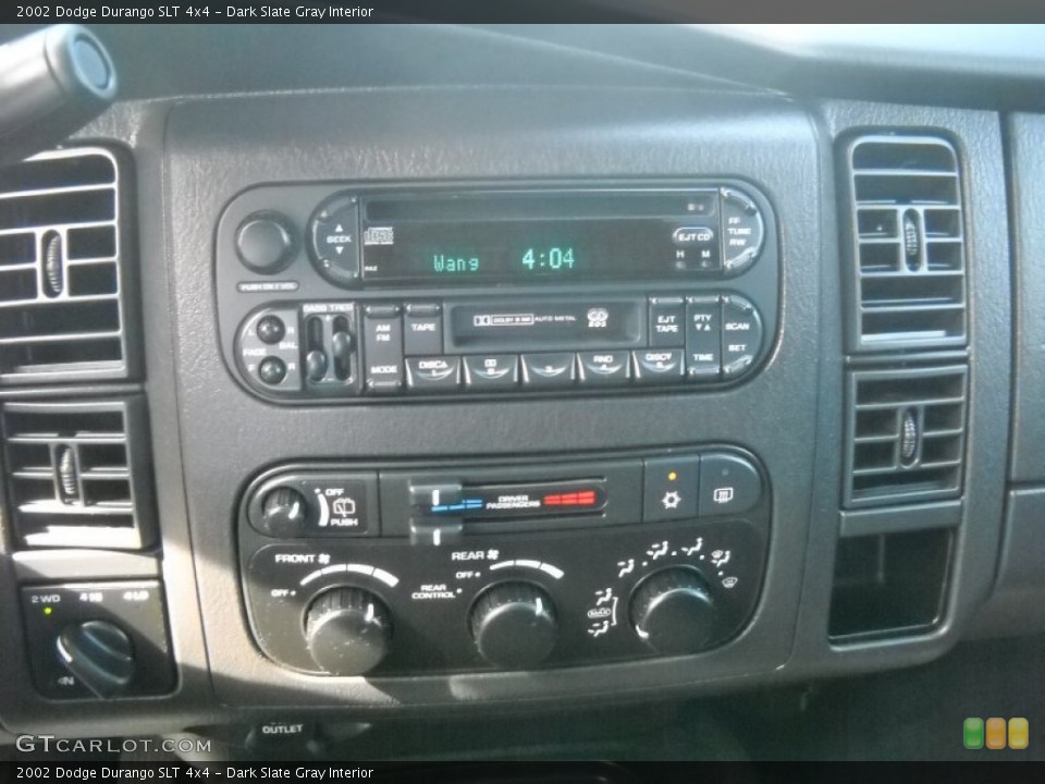 Dark Slate Gray Interior Audio System for the 2002 Dodge Durango SLT 4x4 #53638452