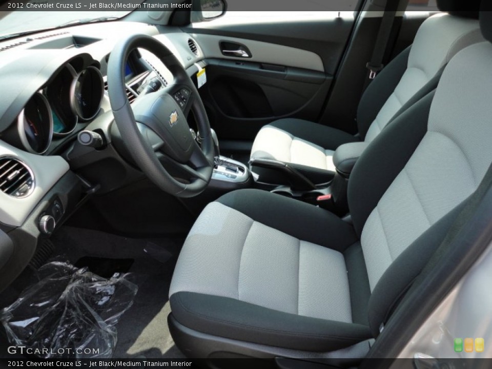 Jet Black/Medium Titanium Interior Photo for the 2012 Chevrolet Cruze LS #53641203