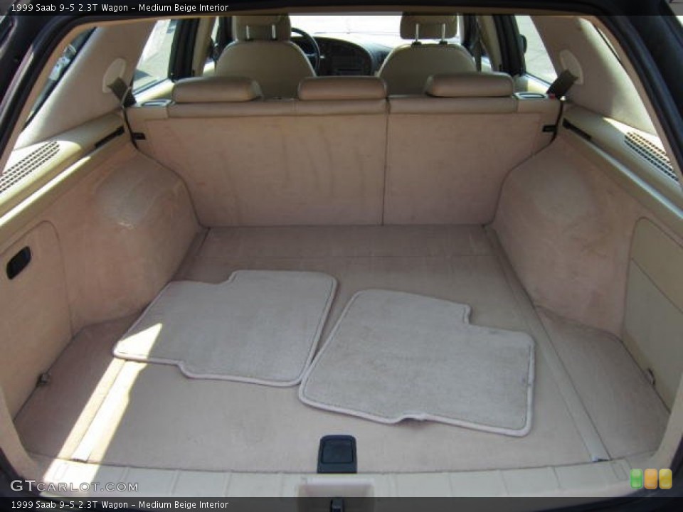 Medium Beige Interior Trunk for the 1999 Saab 9-5 2.3T Wagon #53642545