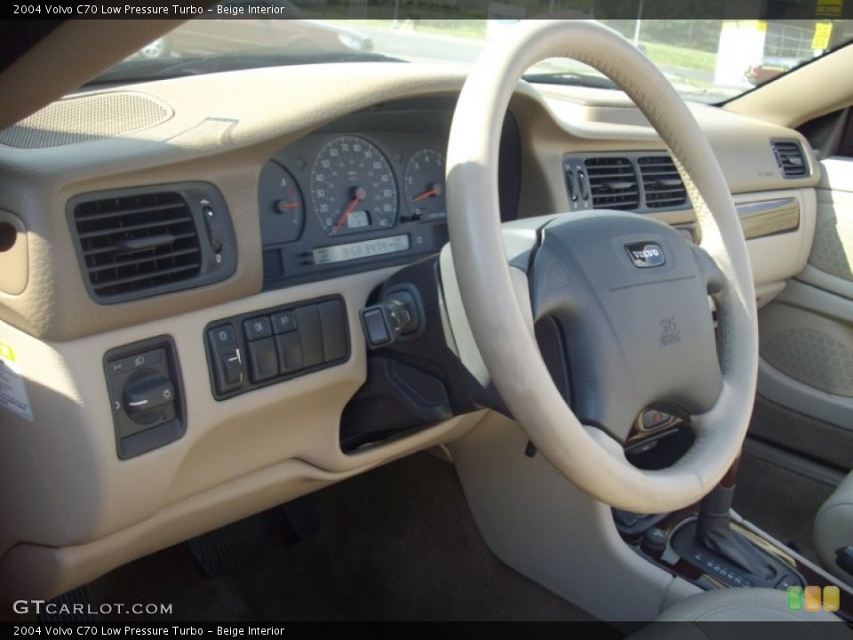 Beige Interior Steering Wheel for the 2004 Volvo C70 Low Pressure Turbo #53643748