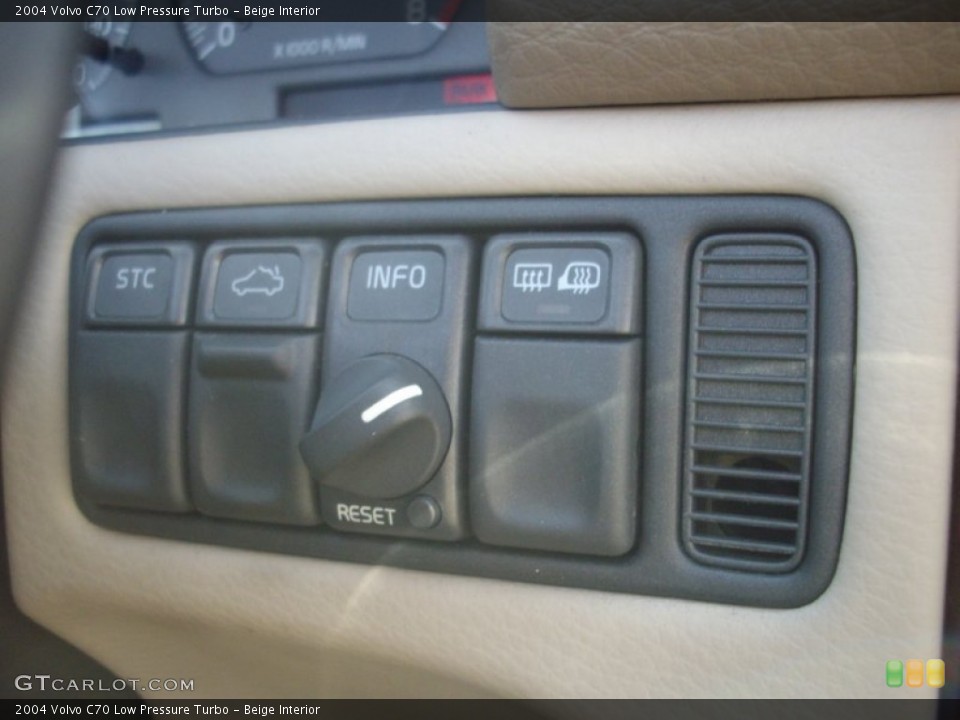 Beige Interior Controls for the 2004 Volvo C70 Low Pressure Turbo #53643880