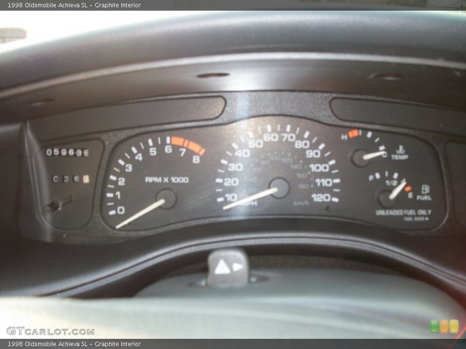 Graphite Interior Gauges for the 1998 Oldsmobile Achieva SL #53645710