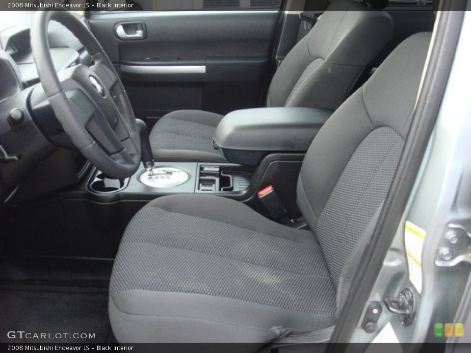 Black Interior Photo for the 2008 Mitsubishi Endeavor LS #53647141