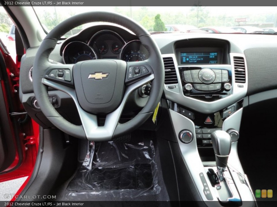 Jet Black Interior Dashboard for the 2012 Chevrolet Cruze LT/RS #53647507