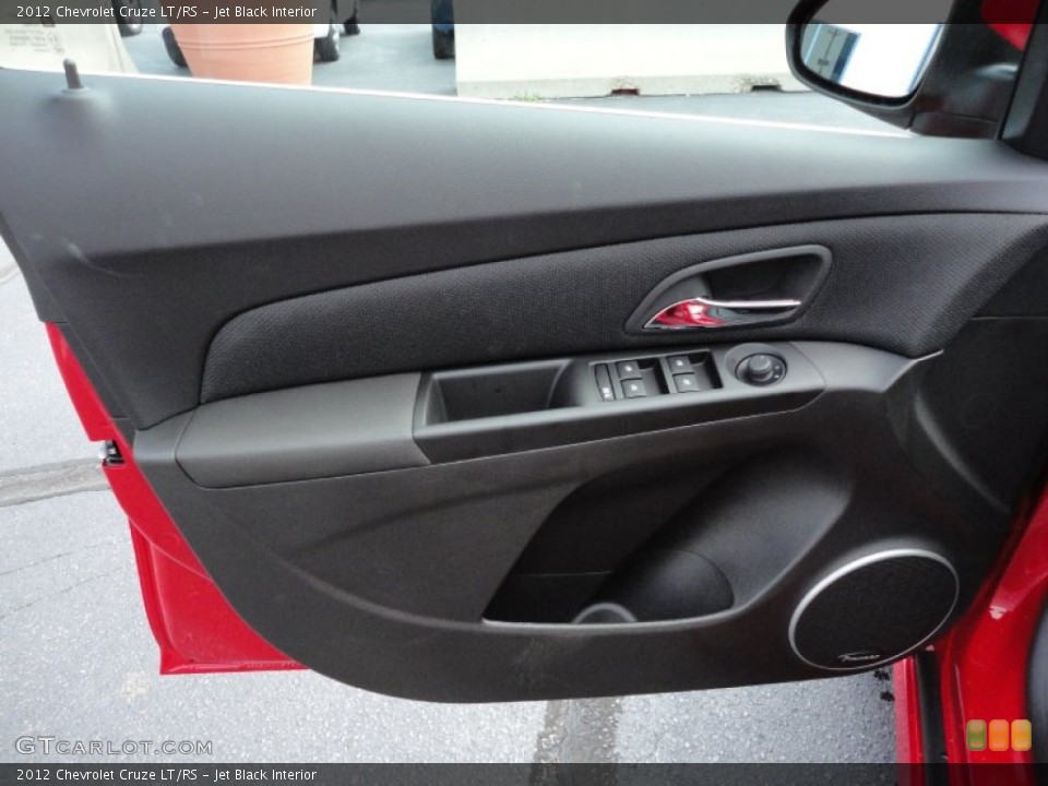 Jet Black Interior Door Panel for the 2012 Chevrolet Cruze LT/RS #53647510