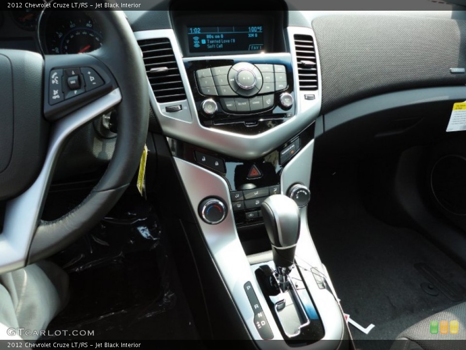 Jet Black Interior Controls for the 2012 Chevrolet Cruze LT/RS #53647525