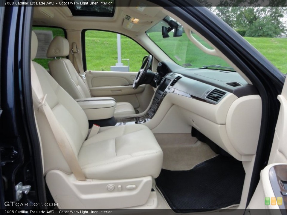 Cocoa/Very Light Linen Interior Photo for the 2008 Cadillac Escalade AWD #53648491