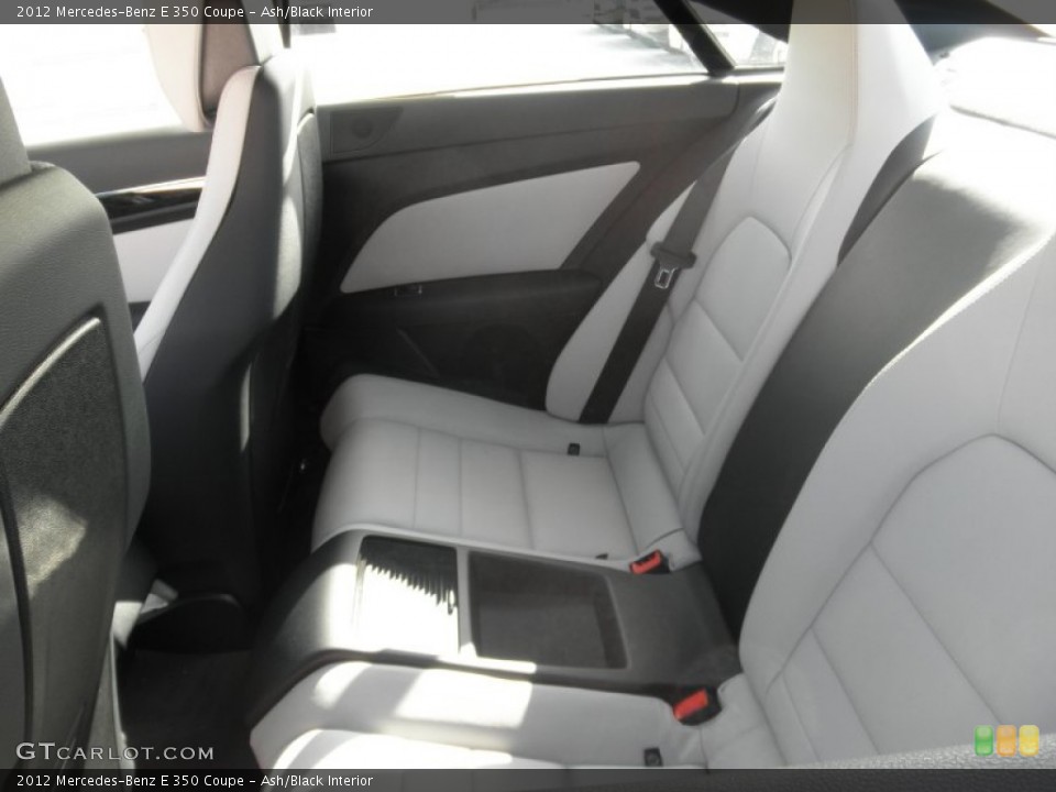 Ash/Black Interior Photo for the 2012 Mercedes-Benz E 350 Coupe #53648544