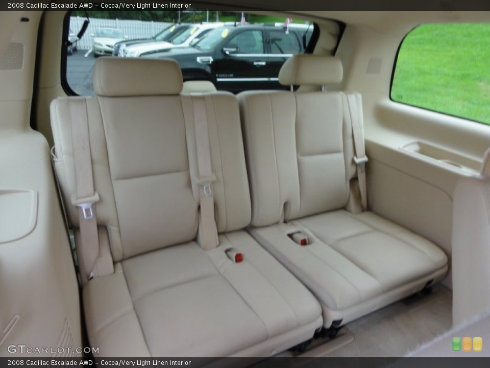 Cocoa/Very Light Linen Interior Photo for the 2008 Cadillac Escalade AWD #53648551