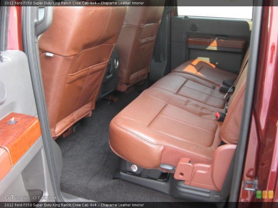 Chaparral Leather Interior Photo for the 2012 Ford F350 Super Duty King Ranch Crew Cab 4x4 #53648950