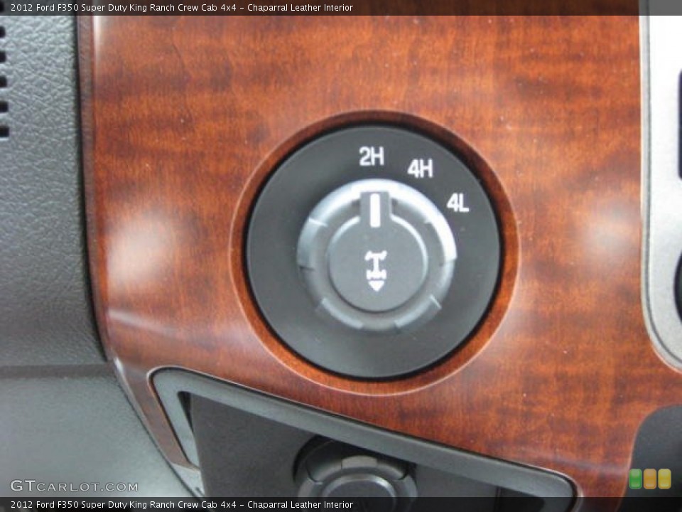 Chaparral Leather Interior Controls for the 2012 Ford F350 Super Duty King Ranch Crew Cab 4x4 #53649099