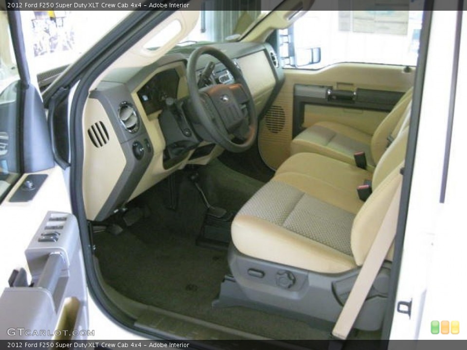 Adobe Interior Photo for the 2012 Ford F250 Super Duty XLT Crew Cab 4x4 #53649243