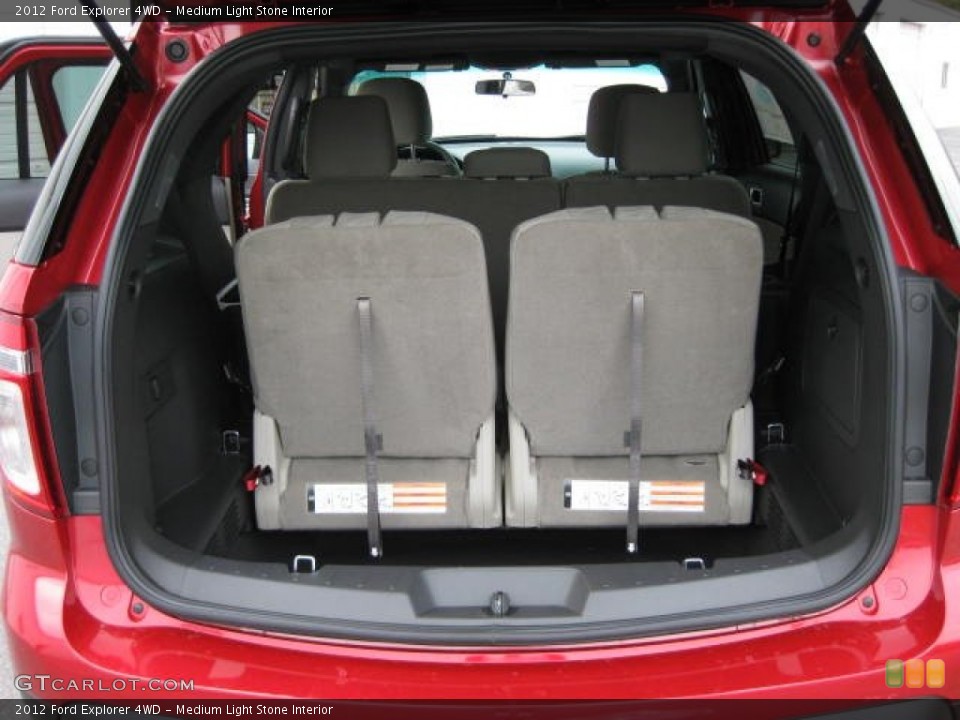 Medium Light Stone Interior Trunk for the 2012 Ford Explorer 4WD #53649344