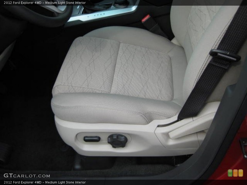 Medium Light Stone Interior Photo for the 2012 Ford Explorer 4WD #53649378