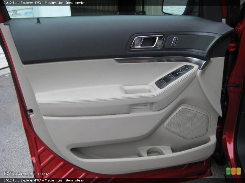 Medium Light Stone Interior Door Panel for the 2012 Ford Explorer 4WD #53649390