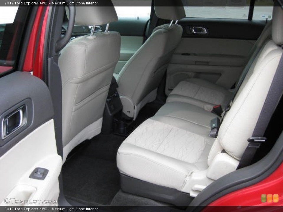Medium Light Stone Interior Photo for the 2012 Ford Explorer 4WD #53649402