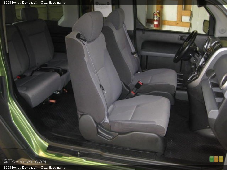 Gray/Black Interior Photo for the 2008 Honda Element LX #53649432