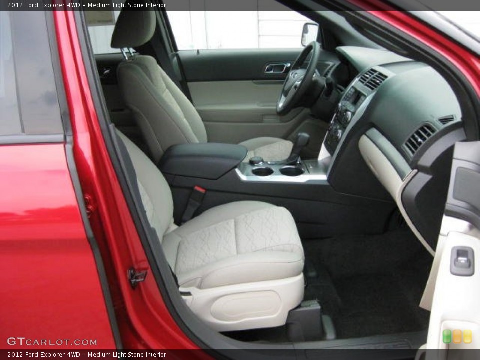 Medium Light Stone Interior Photo for the 2012 Ford Explorer 4WD #53649450