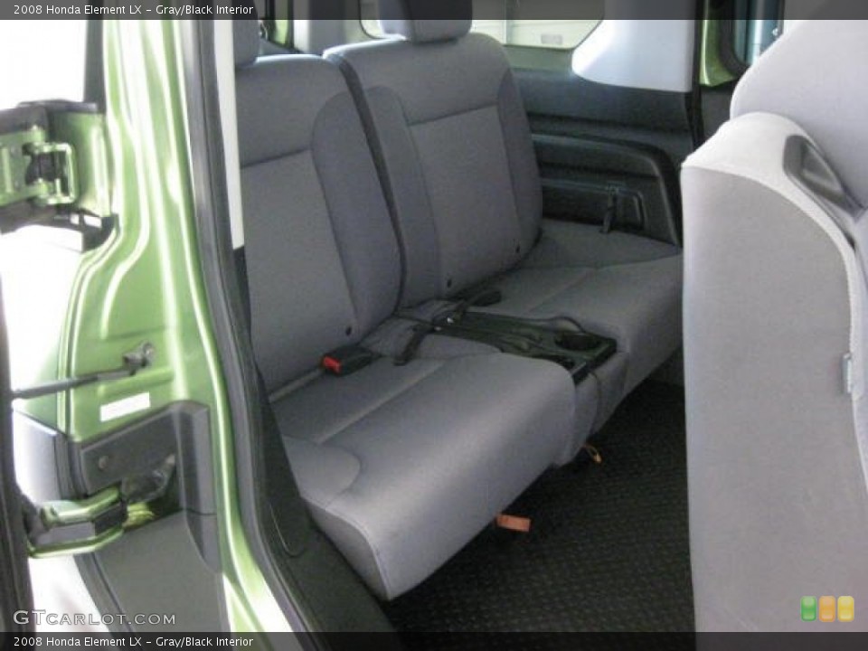 Gray/Black Interior Photo for the 2008 Honda Element LX #53649465