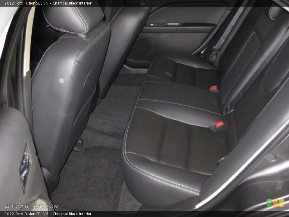 Charcoal Black Interior Photo for the 2012 Ford Fusion SEL V6 #53649940