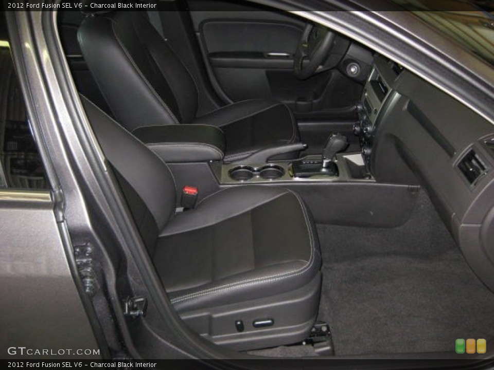Charcoal Black Interior Photo for the 2012 Ford Fusion SEL V6 #53649975