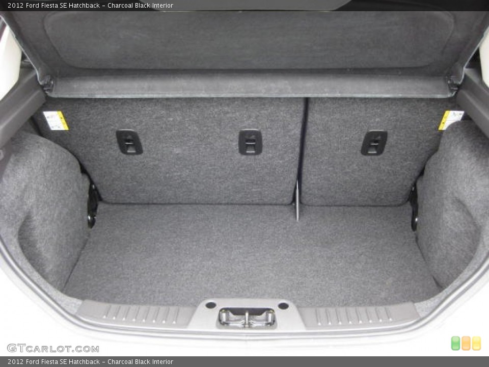 Charcoal Black Interior Trunk for the 2012 Ford Fiesta SE Hatchback #53650130