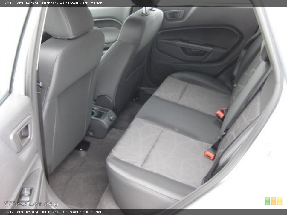 Charcoal Black Interior Photo for the 2012 Ford Fiesta SE Hatchback #53650176