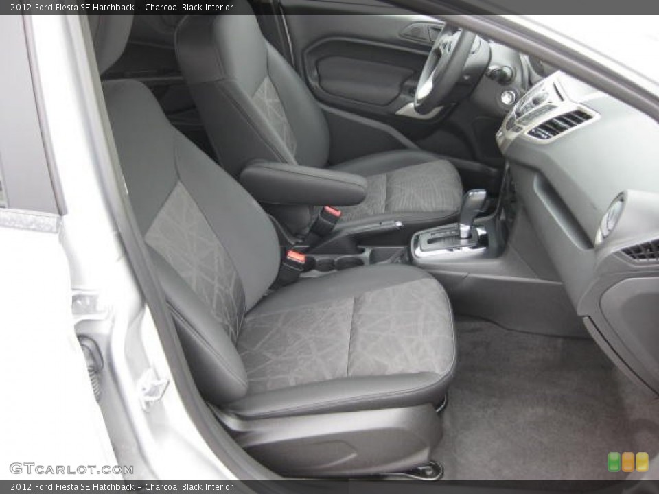 Charcoal Black Interior Photo for the 2012 Ford Fiesta SE Hatchback #53650209