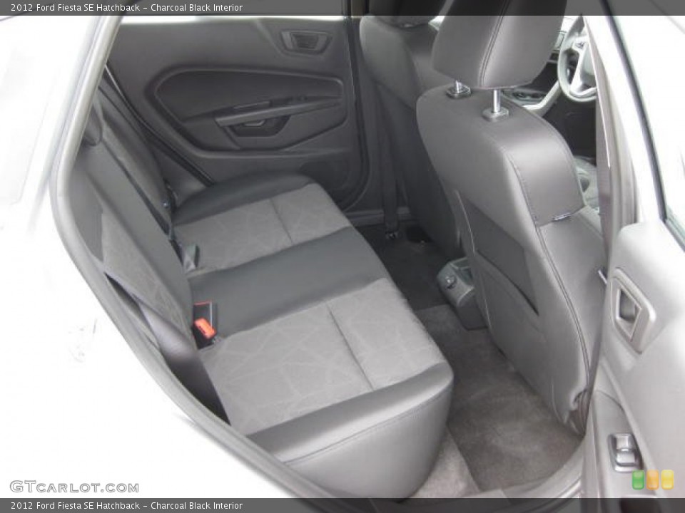Charcoal Black Interior Photo for the 2012 Ford Fiesta SE Hatchback #53650245