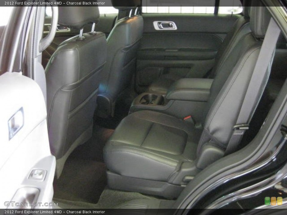 Charcoal Black Interior Photo for the 2012 Ford Explorer Limited 4WD #53650536