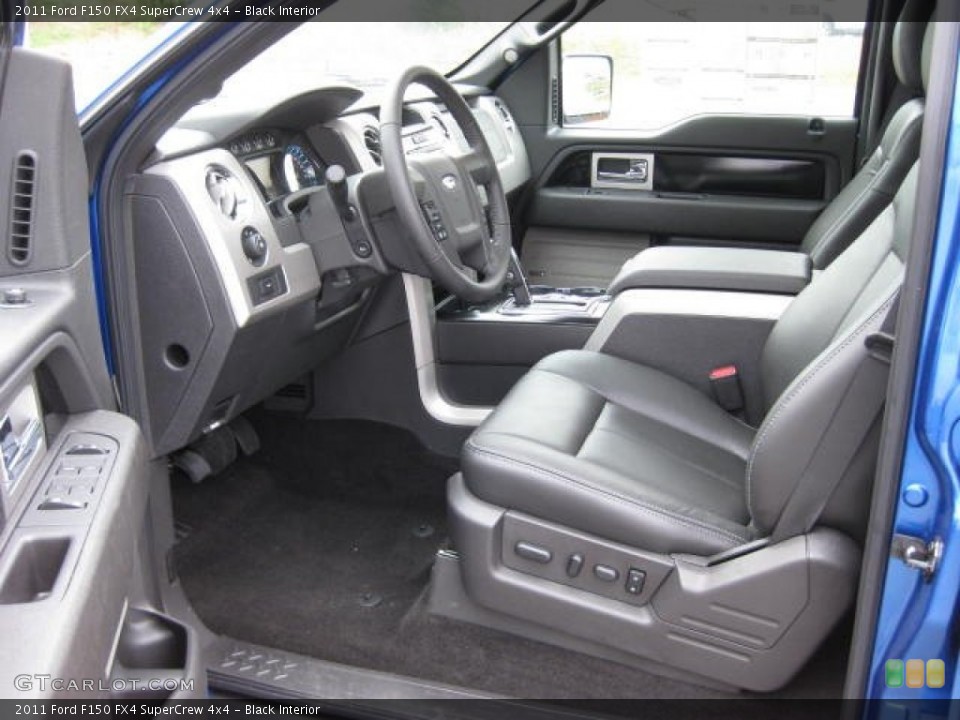 Black Interior Photo for the 2011 Ford F150 FX4 SuperCrew 4x4 #53650632