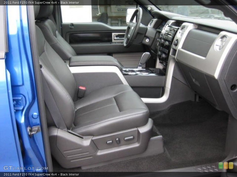 Black Interior Photo for the 2011 Ford F150 FX4 SuperCrew 4x4 #53650701
