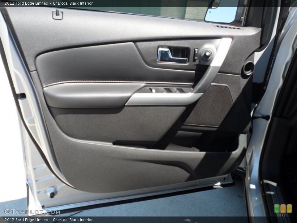 Charcoal Black Interior Door Panel for the 2012 Ford Edge Limited #53651657