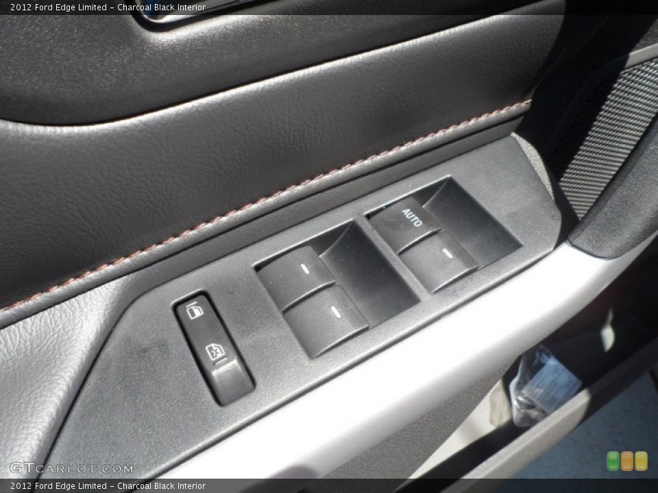 Charcoal Black Interior Controls for the 2012 Ford Edge Limited #53651672