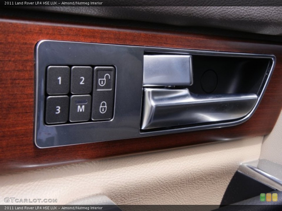 Almond/Nutmeg Interior Controls for the 2011 Land Rover LR4 HSE LUX #53652170