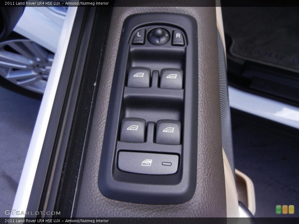 Almond/Nutmeg Interior Controls for the 2011 Land Rover LR4 HSE LUX #53652185