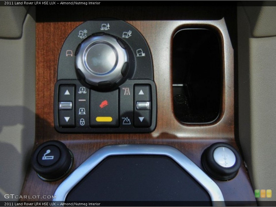 Almond/Nutmeg Interior Controls for the 2011 Land Rover LR4 HSE LUX #53652426