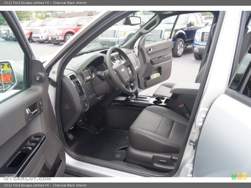 Charcoal Black Interior Photo for the 2012 Ford Escape Limited V6 #53653208