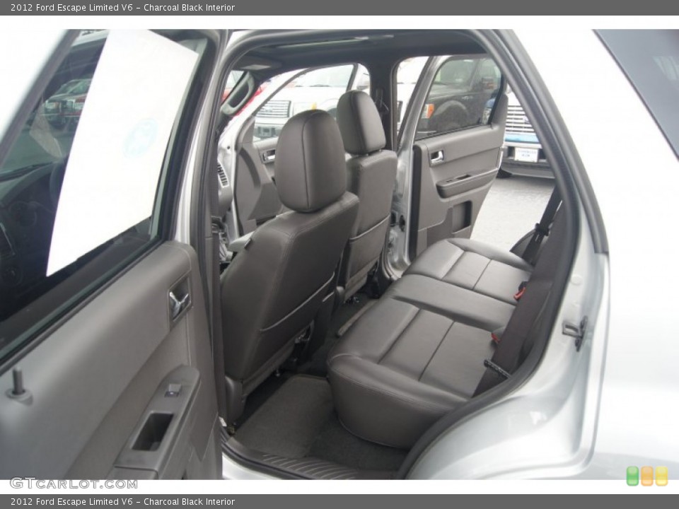 Charcoal Black Interior Photo for the 2012 Ford Escape Limited V6 #53653223