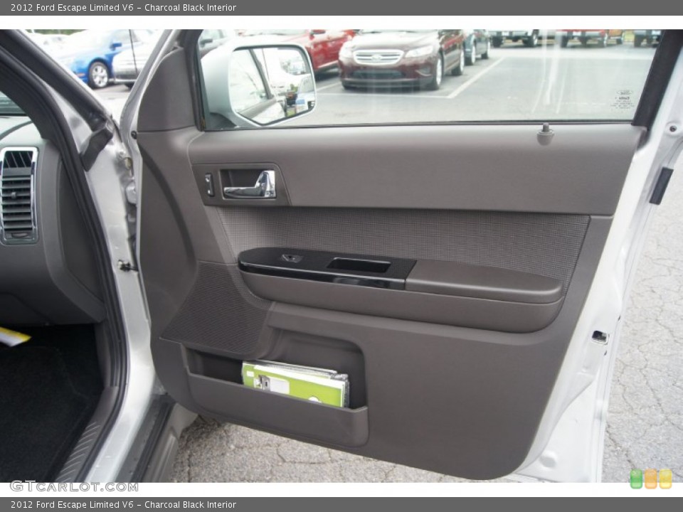 Charcoal Black Interior Door Panel for the 2012 Ford Escape Limited V6 #53653298