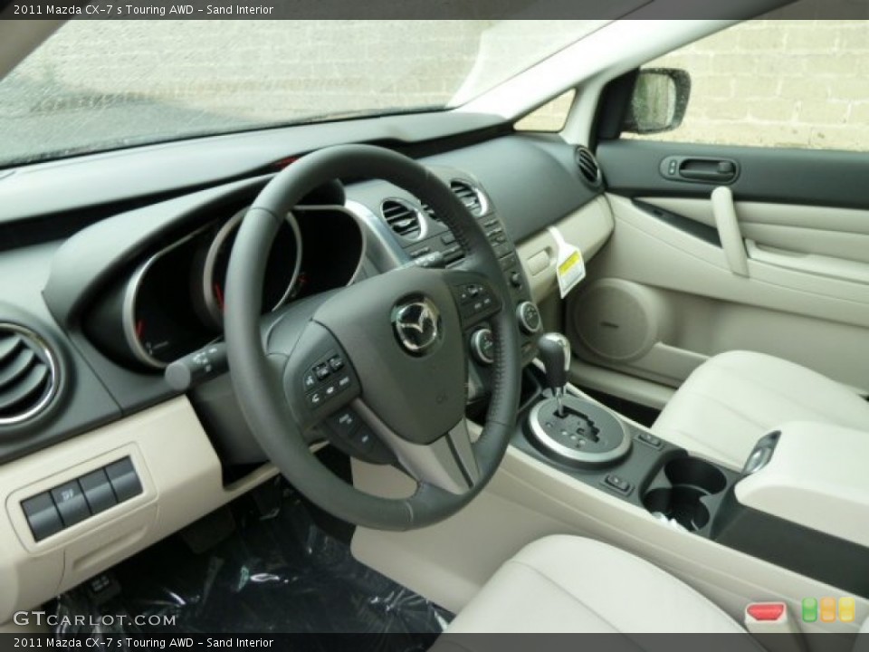 Sand Interior Photo for the 2011 Mazda CX-7 s Touring AWD #53653349